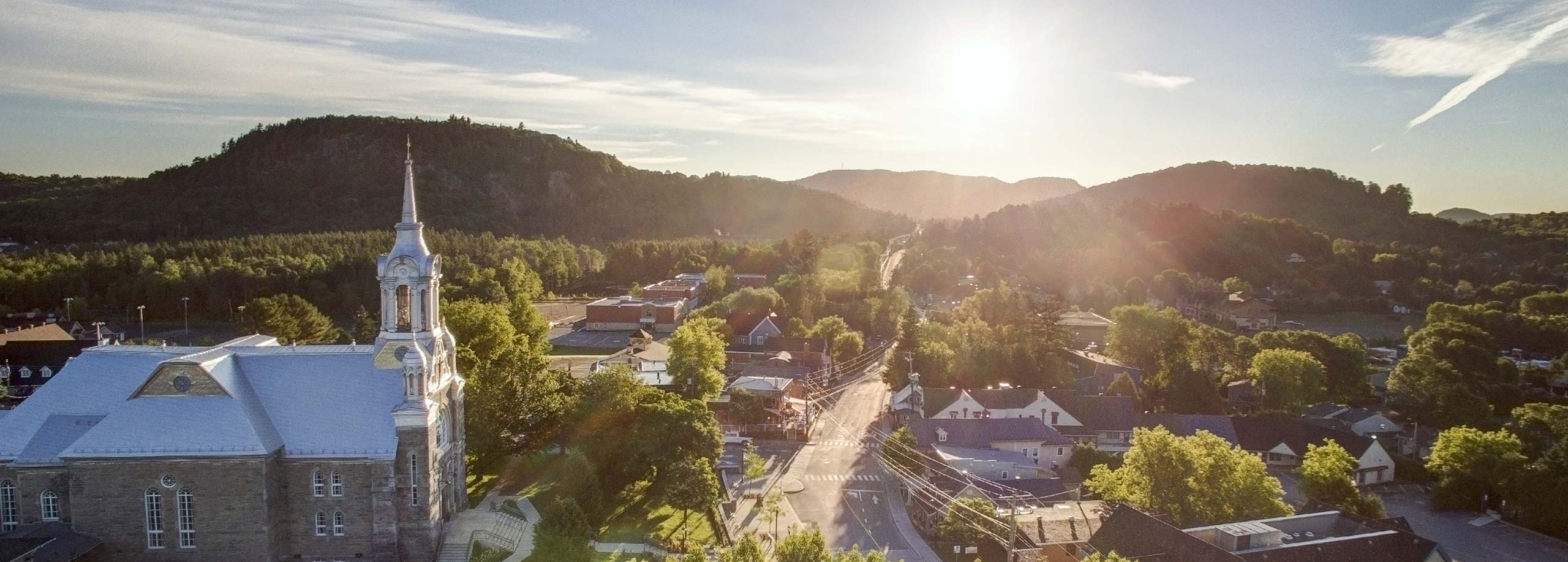 The SaintSauveur region, Laurentians Le Norden